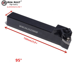 95 gradi CNC Tornio Macchina Utensile di Tornitura WWLNR/L 2525M08 Esterno Holder Turning Strumento per WNMG inserto - Product Image 5