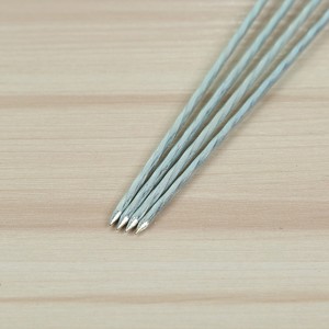 Fournisseur alibaba bonne qualité manche en bois aiguille circulaire brochettes barbecue outils extérieur fourchette 12 pièces ensemble - Product Image 3