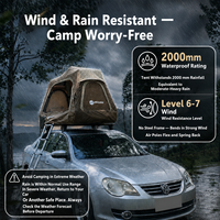 Tente de toit gonflable Solo, hamac imperméable, tente de camping gonflable pour toit de voiture, tentes d'extérieur imperméables