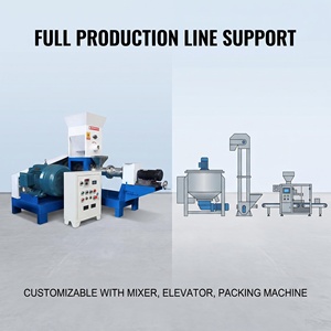 Ensemble complet d'équipements d'extrusion d'aliments pour animaux, avec élévateur <span class=keywords><strong>à</strong></span> godets et machine d'emballage, pour ligne de production d'aliments pour poissons et animaux de compagnie - Product Image 4