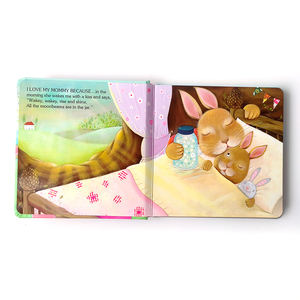 Livre cartonné personnalisé pour enfants - Livre d'images en anglais avec reliure parfaite et couverture rigide pour l'apprentissage précoce et le développement de la lecture - Product Image 3