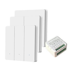 CNSKOU Factory 1/<strong>2</strong>/3/4 Gang EU/UK Smart Home Alexa Google Home WIFI Tuya Wall <strong>Push</strong> <strong>Button</strong> Interruptor Inteligente Light <strong>Switch</strong> - Product Image 1