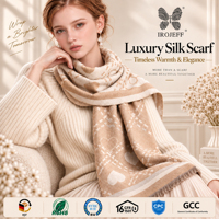 Cadeau pour elle : Écharpe en fausse fourrure de cachemire pour femme, grand châle Paisley, écharpe d'hiver, bordure à franges, douce, chaude, élégante, luxueuse