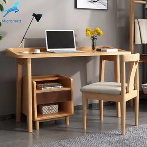 Wholesale Nordic Simplicity Customizable Wood Color Study Room Furniture Solid Wood Study Table