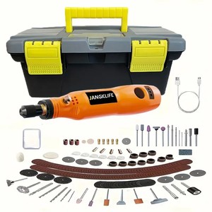 Mini <strong>Cordless</strong> Rotary <strong>Tool</strong> With Li-ion Battery Multi-Purpose <strong>Power</strong> Rotary <strong>Tool</strong> With Accessories For Grinding, Cutting - Product Image 2