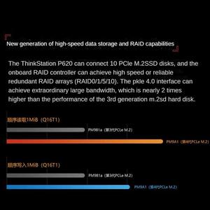 En stock, station de travail graphique <span class=keywords><strong>Lenovo</strong></span> <span class=keywords><strong>Thinkstation</strong></span> <span class=keywords><strong>P620</strong></span> Tower, processeur AMD Ryzen, montage vidéo et analyse énergétique, ordinateur de bureau - Product Image 5