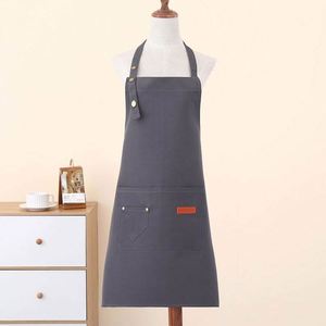 Échantillon Gratuit - Tabliers de Chef Professionnels Personnalisables en Toile Lavable de Haute Qualité, Multi-Poches, Ajustables pour la Cuisine (Vente en Gros) - Product Image 2