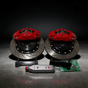 Kit de Pinzas de Freno Grandes de 6 Pistones AMG6 para Autos Modificados, para Rines de 18 Pulgadas, para Amg S600, Audi, Tesla, <span class=keywords><strong>Volvo</strong></span> <span class=keywords><strong>Xc90</strong></span>, Discos de Freno de 360-390 mm - Product Image 2