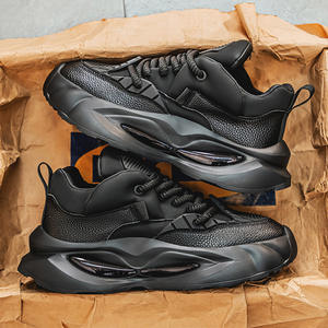 Zapatillas Deportivas de Malla Transpirable para Hombre, Modernas, Impermeables, para Correr, Primavera-Otoño, Versátiles, con Suela Gruesa y Aumento de Altura - Product Image 6