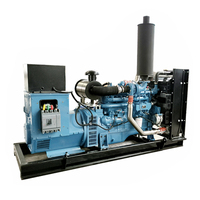 Groupe électrogène diesel commercial à refroidissement par eau, type ouvert, 20 kW, 30 kW, 50 kW, 100 kW, triphasé 380 V, avec moteur