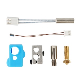 Para <span class=keywords><strong>Artillery</strong></span> <span class=keywords><strong>Sidewinder</strong></span> <span class=keywords><strong>X1</strong></span> Genius Kit Hotend bloque calentado garganta E3D volcán boquilla 0,4mm termistor NTC100K 3D piezas de impresora - Product Image 2