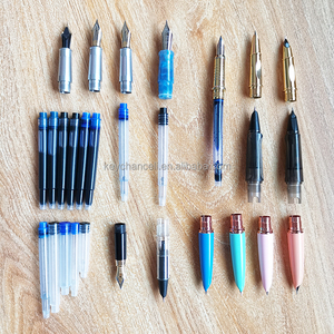 Accessori per Scrittura Cartuccia di Ricarica per Penna <span class=keywords><strong>Stilografica</strong></span> Nera e Blu da 68mm con Foro da 2.6mm e 3.4mm alle Due Estremità - Product Image 3