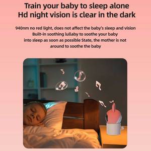 Monitor para Bebés C1 con Precio de Fábrica, Cámara Inalámbrica Wifi, Detección de Llanto y Temperatura, Equipo de Monitoreo para la Seguridad del Bebé - Product Image 4