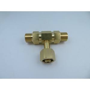 ข้อต่อทรงที G5/8 สำหรับกระบอกสูบ 1 ต่อ 2 แบบแปลง/แยกออกซิเจน ไนโตรเจน สองทางออก สำหรับกระบอกสูบเดียว (ข้อต่ออื่นๆ) - Product Image 2