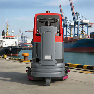 मोटरयुक्त होटल लॉबी फ्लोर सफाई उपकरण ड्राइविंग फ्लोर स्क्रबर ऑटो स्क्रैपिंग पर ऑटो स्क्रैपिंग मशीन - Product Image 4