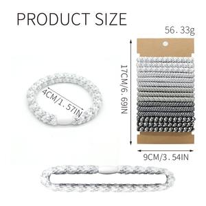 ยางรัด<span class=keywords><strong>ผม</strong></span>แบบยืดหยุ่นสำหรับผู้หญิงและเด็กผู้หญิงสำหรับใช้ในชีวิตประจำวัน - ยางรัด<span class=keywords><strong>ผม</strong></span>แบบหนาที่ไม่<span class=keywords><strong>ทำ</strong></span><span class=keywords><strong>ล</strong></span>ายเส้นผมสำหรับมัด<span class=keywords><strong>ผม</strong></span>หางม้าในหลายสี - Product Image 3