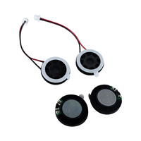 Speaker Mini Mylar Berkualitas Tinggi 20mm 8ohm 1W, Driver Speaker Bulat Kecil dengan Cangkang Plastik