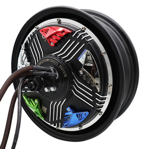 Motor de cubo sin escobillas DKYS 72V 12 pulgadas 35H 2500WP con doble sensor Hall e imán impermeable para motocicletas, colorido DK12'35H2500WP DKYS 72V 1 - Product Image 3