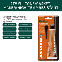 Silicone RTV pour moteur de voiture, noir/gris/rouge/transparent, fabricant de joints d'étanchéité