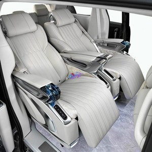 Sedile Auto in Pelle di Lusso <span class=keywords><strong>Mercedes</strong></span> <span class=keywords><strong>Vito</strong></span> Sport & Aero con Guida Scorrevole e Rotazione Bloccabile, Adatto per <span class=keywords><strong>V</strong></span>-<span class=keywords><strong>Class</strong></span>/Sprinter - Product Image 2