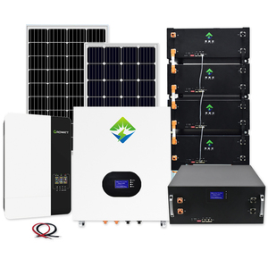 10KW 15KW 20kW lai năng lượng mặt trời hệ thống năng lượng Monocrystalline silicon MPPT Lithium Ion năng lượng mặt trời nhà hệ thống bảng điều khiển - Product Image 1