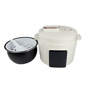 Cuisinière à riz électrique multifonctionnelle 3L, fonction faible teneur en sucre, minuterie numérique, contrôle, cuve antiadhésive, design carré, cuisson multifonctionnelle - Product Image 5