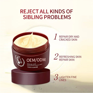 Râpe pour les pieds en marque privée, crème exfoliante à l'huile de cheval, ingrédients naturels, hydratation longue durée, soin de la peau des pieds - Product Image 2