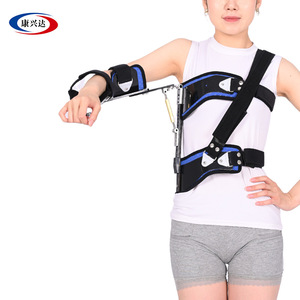 Soporte de abducción para hombro para adultos y niños, soporte de fijación humeral con grado de abducción ajustable, rotador - Product Image 4