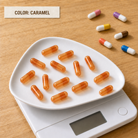Capsules vides à base de plantes HPMC, tailles 000 à 4, colorées, sans TiO2, sans EO, certifiées TDS, performance stable pour haute vitesse