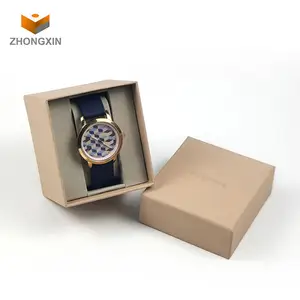 Scatola d'imballaggio astuta dell'orologio della carta del regalo del quadrato del contenitore di imballaggio dei gioielli del cartone dell'oem su ordinazione all'ingrosso