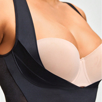 Ladymate ODM/OEM Body sculptant pour femme, soutien sous la poitrine, à buste ouvert, grande taille