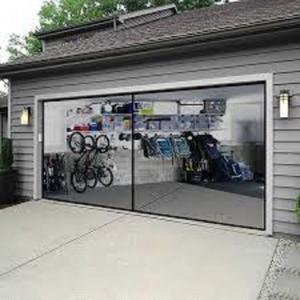 Rideau <span class=keywords><strong>de</strong></span> <span class=keywords><strong>porte</strong></span> <span class=keywords><strong>de</strong></span> garage anti-moustiques, anti-insectes, ignifuge, durable, style moderne, taille personnalisée, <span class=keywords><strong>fermeture</strong></span> magnétique mains libres pour hôtels - Product Image 3