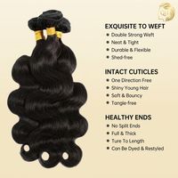 Lot de mèches brésiliennes naturelles bouclées afro kinky, qualité salon, grade 12A, cheveux vierges Remy, longueur 12 à 16 pouces, simple trame