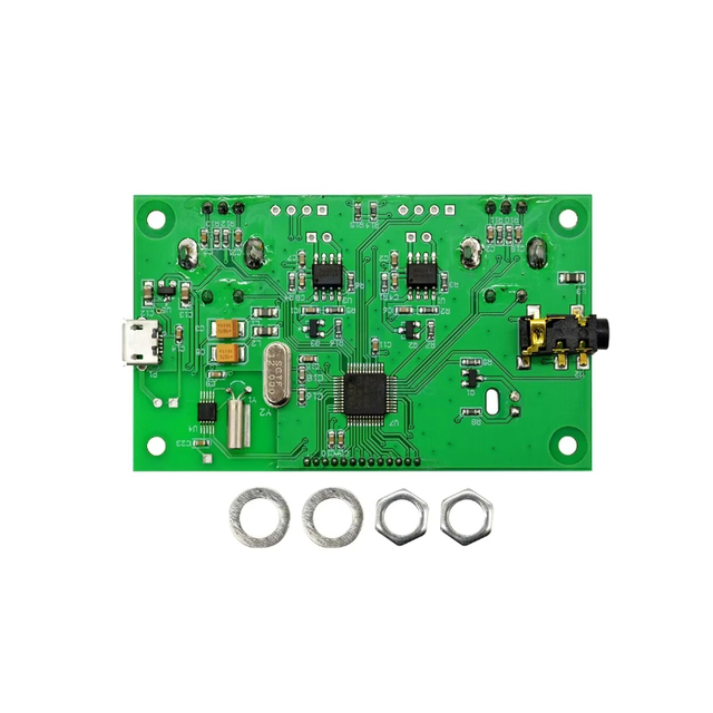 DSP PLL Digital Stereo FM Radio Receiver Module Board 87-108MHz Serial Control 50Hz-18KHz Audio Frequency Range