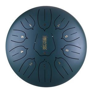 Instruments de Musique à Percussion à Vendre, Kit de Tambours de Poche 11 Notes 12 Pouces, Handpan, Tank <span class=keywords><strong>Drum</strong></span>, Tongue <span class=keywords><strong>Drum</strong></span> en Acier - Product Image 3