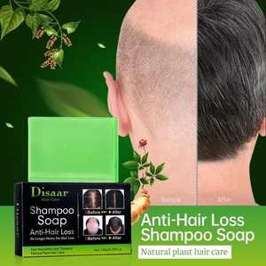 Champú y Jabón Disaar de 3 Pasos para el Crecimiento del Cabello, Revitalizante, Anticaída, con Ingredientes Naturales de Plantas, Ginseng y Aceite de Argán - Product Image 2
