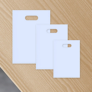 Custom logo printed compostable reusable foldable shopping biodegradable plastic bag with logo