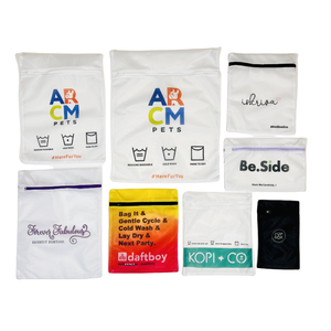 Impression personnalisée LOGO écologique grand sac <span class=keywords><strong>de</strong></span> <span class=keywords><strong>lavage</strong></span> en <span class=keywords><strong>filet</strong></span> délicat à petites mailles recyclées grand sac à linge suspendu pour <span class=keywords><strong>lingerie</strong></span> - Product Image 2