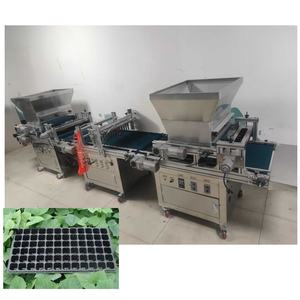 Semoir entièrement automatique pour plateaux de semis, machine à semer pour la plantation de légumes, fleurs et graines - Product Image 1