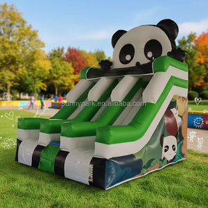 Tobogán Inflable Comercial de PVC para Niños, Diseño de <span class=keywords><strong>Bob</strong></span> <span class=keywords><strong>Esponja</strong></span>, Tobogán Inflable Grande para Uso en Seco o Mojado, Ideal para Fiestas y Parques al Aire Libre - Product Image 3