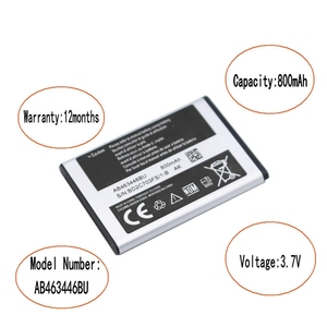 Batería de Repuesto AB463446BU de 800mAh para Samsung SGH E251 E900 C512 CE RoHS, Venta al Por Mayor, Alta Calidad, 0 Ciclos - Product Image 4