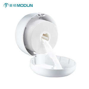 Distributeur de papier toilette à traction centrale distributeur de papier intelligent mural en plastique avec serrure - Product Image 4