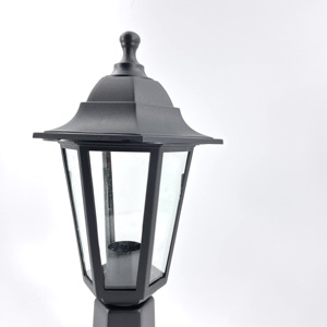 Lampes à induction <span class=keywords><strong>P614</strong></span> IP44 avec culot E27 en polypropylène et verre transparent, 230V/110V 60W, garantie 3 ans, pour piliers extérieurs et portails de jardin - Product Image 3