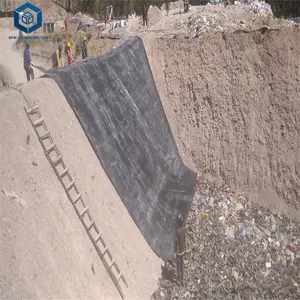 BPM GEOSYNTHETICS 60 Mil HDPE Liner 60 Mil HDPE Cuộn Màng Địa Kỹ Thuật HDPE 2 Mm Cho Bãi Chôn Lấp Ở Kuwait