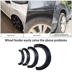 Car Exterior Accessories 4x4 ABS <b>Plastic</b> Fender Flares Durable Matte Finish Easy Installation <b>Wheel</b> Arches for Ford Ranger - Product Image 5