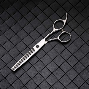 Hair Scissors 6 Inch Stainless Steel Sharp Blade Long Handle <b>Thinning</b> Shears For Hairdressing Kit Professional Home Use - Product Image 4