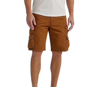 Shorts de jogging kaki tendance à séchage rapide, 100 % coton tricoté, taille mi-haute, respirant, avec cordon de serrage, pour la plage et le sport décontracté - Product Image 4