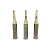 En promotion : Fraise droite TCT 12*6*20 à 3 cannelures, support OEM personnalisé pour le perçage du bois