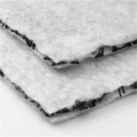 Réseau de drainage géocomposite 3D à expulsions d'eau rapides, type W, pour la protection des talus de décharges, des autoroutes et des talus de terrassement