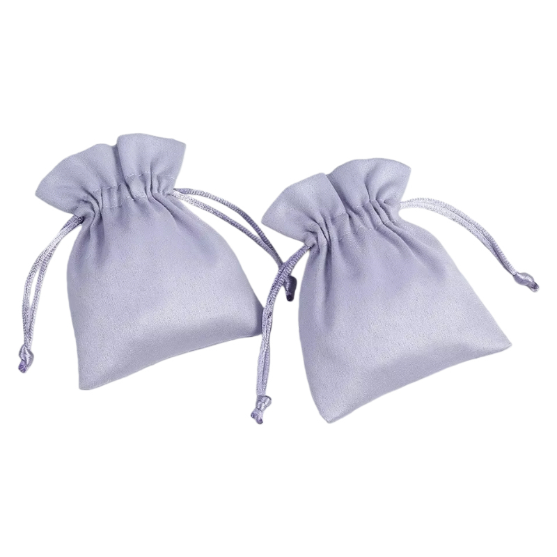 Volants violet clair